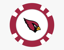 Load image into Gallery viewer, NFL Official Golf Poker Chip Ball Marker. All Teams Available.