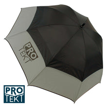 Load image into Gallery viewer, Pro Tekt Golf Umbrella (30SPF) Black / Granite.