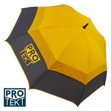 Load image into Gallery viewer, Pro Tekt Golf Umbrella (30SPF) Navy / Sunset.