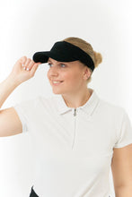 Load image into Gallery viewer, New Surprizeshop Ladies Becmoor Velcro Golf Visor - Black or Pink.