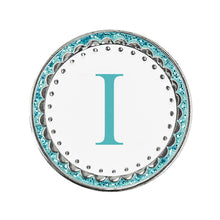 Load image into Gallery viewer, Surprizeshop Aqua Letter A to Z Golf Ball Marker. New for 2023