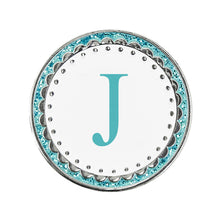 Load image into Gallery viewer, Surprizeshop Aqua Letter A to Z Golf Ball Marker. New for 2023