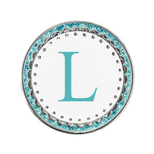 Load image into Gallery viewer, Surprizeshop Aqua Letter A to Z Golf Ball Marker. New for 2023