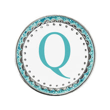 Load image into Gallery viewer, Surprizeshop Aqua Letter A to Z Golf Ball Marker. New for 2023