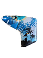 Load image into Gallery viewer, PRG Originals Surf and Turf Design Golf Headcovers. Set of 3. Driver, Fairway and Rescue or Putter Cover.