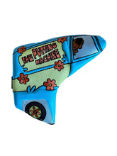 Load image into Gallery viewer, PRG Originals Driving / Putting Machine Design Golf Headcovers. Set of 3. Driver, Fairway and Rescue or Putter Cover.