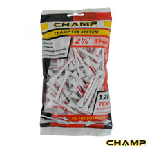 Load image into Gallery viewer, CHAMP Tee System Bamboo Golf Tees 38, 54, 69, 83 mm (Standard or Large Pack)