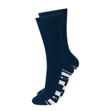 Load image into Gallery viewer, Pure Golf Ladies 2 Pair Pack of Birch Crew Golf Socks. Black or Navy Blue