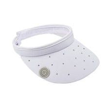 Load image into Gallery viewer, NEW 2026 Surprizeshop Ladies Crystal Clip Golf Sun Visor - Pink, Navy, White or Black.