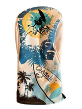 Load image into Gallery viewer, PRG Originals Surf and Turf Design Golf Headcovers. Set of 3. Driver, Fairway and Rescue or Putter Cover.