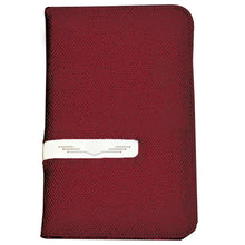 Load image into Gallery viewer, Longridge Deluxe Golf Scorecard Holder. Black, Blue or Red.