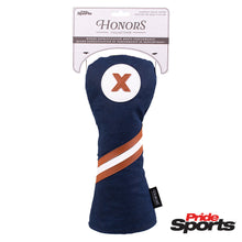 Load image into Gallery viewer, Pride Sports Honors Collection Traditional Canvas Fairway Golf Headcover. Navy Blue.