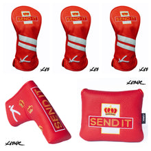 Load image into Gallery viewer, Krave Send It Golf Driver, Fairway, Hybrid, Blade or Spider Mallet Headcover.
