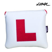Load image into Gallery viewer, Krave Learner L Plate Golf Driver, Fairway, Hybrid Blade or Spider Mallet Headcover.