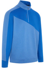 Load image into Gallery viewer, PROQUIP Golf Mens Levante Technical Midlayer 1/4 Zip Golf Top. Maritime Blue. All Sizes.
