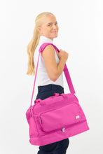 Load image into Gallery viewer, Surprizeshop Ladies Golf Ellie Holdall. Azalea Pink, Black, Silver, Yale Blue.