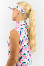 Load image into Gallery viewer, Pure Golf Ladies Arielle Telephone Wire Visor - Portrait of Paradise.