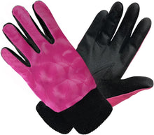 Load image into Gallery viewer, Surprizeshop Ladies Polar Stretch Winter Golf Gloves - Pink Feather.