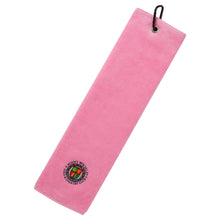 Load image into Gallery viewer, Northern Golf Velour Golf Towel. Navy, Orange, Pale Pink, Royal Blue.Etc
