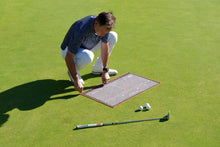 Load image into Gallery viewer, WellPutt WellTowel. Golf Towel and Alignment Training Aid.