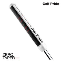 Load image into Gallery viewer, Golf Pride Zero Taper Putter Grip. Shape Straight. Colour Black / White / Red.