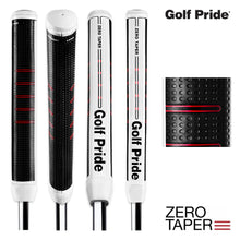 Load image into Gallery viewer, Golf Pride Zero Taper Putter Grip. Shape Straight. Colour Black / White / Red.