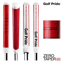 Load image into Gallery viewer, Golf Pride Zero Taper Putter Grip. Shape Straight. Colour Red.