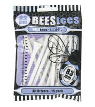 Load image into Gallery viewer, Bees Tees 53 MM, 69MM OR 83MM. Golf Tees. Bees Tees System.