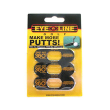 Load image into Gallery viewer, EYELINE 360 Sweet Spot Golf Putting Aid.