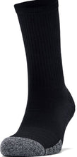 Load image into Gallery viewer, Under Armour Heat Gear Crew Socks. Black