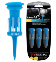 Load image into Gallery viewer, Brush T Golf Tees In Bullet Pack. 52MM, 57MM, 62MM or XLT