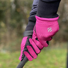 Load image into Gallery viewer, Surprizeshop Ladies Polar Stretch Winter Golf Gloves - Pink.