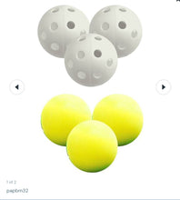 Load image into Gallery viewer, Longridge Golf Practice Ball Pack. 12 Foam & 20 Airflow Balls