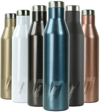 Load image into Gallery viewer, Ecovessel The Aspen - Tri Max Vacuum Insulated Stainless Steel Water and Wine Bottle, Blue Moon, 750 ml
