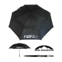 Load image into Gallery viewer, Sun Mountain H2NO Double Canopy Golf Umbrella.