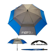 Load image into Gallery viewer, Sun Mountain H2NO Double Canopy Golf Umbrella.