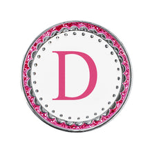 Load image into Gallery viewer, Surprizeshop Pink Letter A to Z Golf Ball Marker. New for 2024