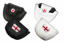 Load image into Gallery viewer, Asbri Blade, Mallet or Spider Putter Headcover - England Scotland Wales Black or White.