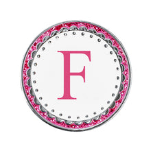 Load image into Gallery viewer, Surprizeshop Pink Letter A to Z Golf Ball Marker. New for 2024