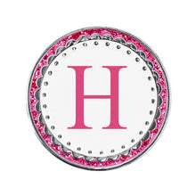 Load image into Gallery viewer, Surprizeshop Pink Letter A to Z Golf Ball Marker. New for 2024