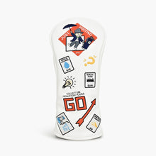 Load image into Gallery viewer, PRG Originals Get out of Jail Free Design Golf Headcovers. Set of 3. Driver, Fairway and Rescue or Putter Cover.