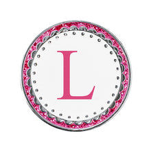Load image into Gallery viewer, Surprizeshop Pink Letter A to Z Golf Ball Marker. New for 2024