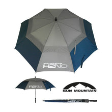 Load image into Gallery viewer, Sun Mountain H2NO Double Canopy Golf Umbrella.