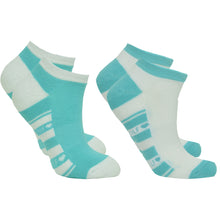 Load image into Gallery viewer, Pure Golf Ladies 2 Pair Pack of Dixie Golf Socks. Pink, Green, Purple, Navy etc