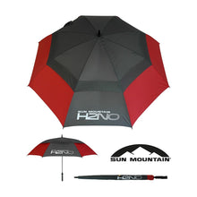 Load image into Gallery viewer, Sun Mountain H2NO Double Canopy Golf Umbrella.