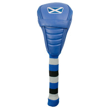 Load image into Gallery viewer, Asbri Scotland Crested Golf Driver, Fairway or Hybrid Headcover. Blue..
