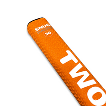 Load image into Gallery viewer, 2 Thumb Snug Daddy 27 Golf Putter Grip. Orange.
