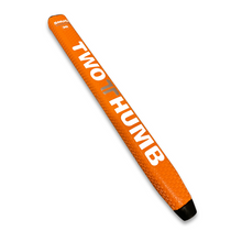 Load image into Gallery viewer, 2 Thumb Snug Daddy 27 Golf Putter Grip. Orange.