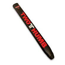 Load image into Gallery viewer, 2 Thumb Snug Daddy 33 Golf Putter Grip. Black / Red.