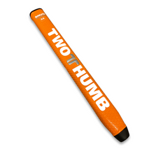 Load image into Gallery viewer, 2 Thumb Snug Daddy 33 Golf Putter Grip. Orange.